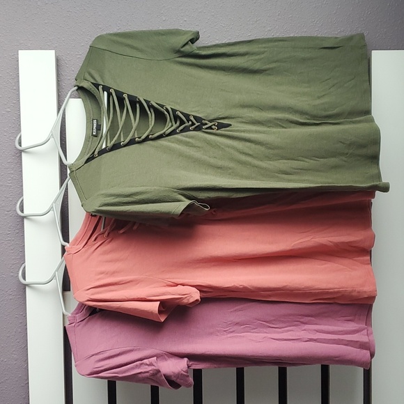 Express Short Sleeve Shirt Bundle Size XS - Picture 2 of 7